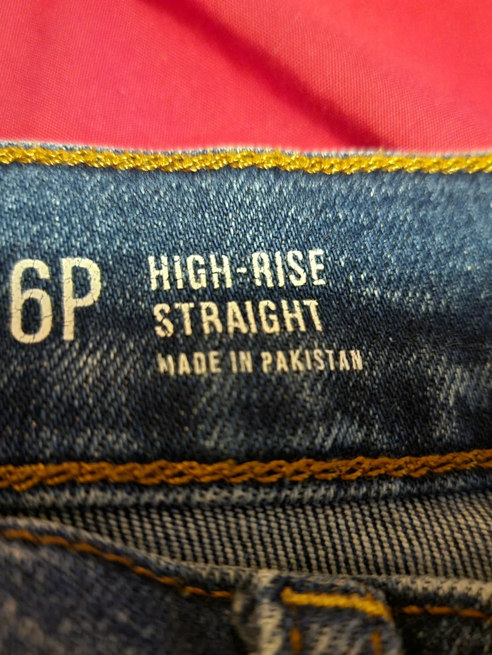 a.n.a Women's Blue Straight-Leg Denim Jeans